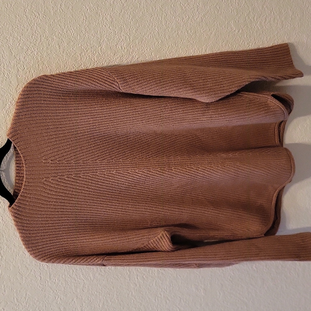 Brown knitted sweater size Medium
